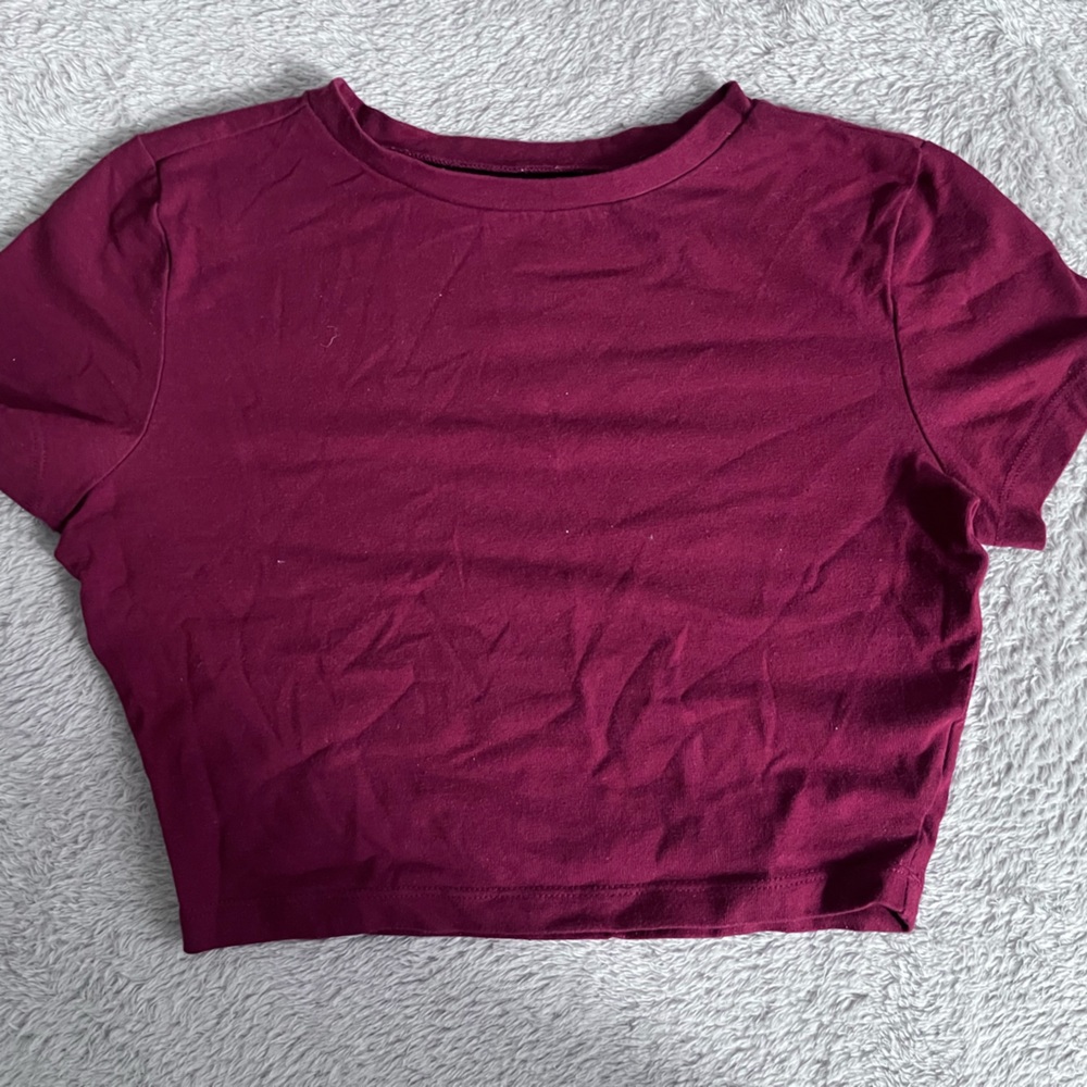 Wils Fable Red Cropped Tee